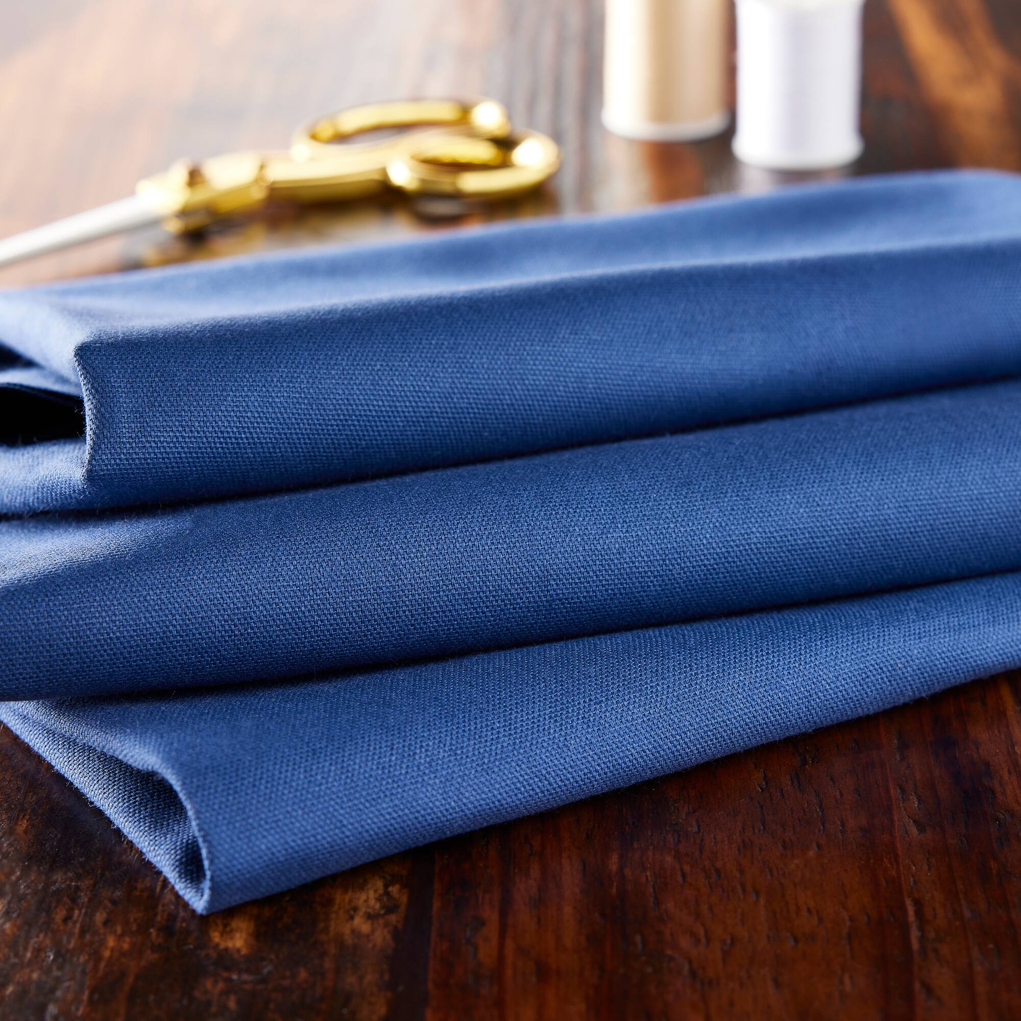 Richloom Solid Indigo Grafton Home Décor Fabric